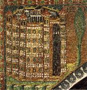 Mosaic in the church of San vital, Ravenna, Italy unknow artist